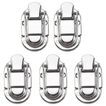 5Pcs Knot Nickel Drawbolt Closure For Luggage Guitar Musical Trolley Case