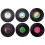 6Pieces / Set Sottobicchieri Per Bevande Rotanti In Vinile 1
