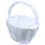 Weiss Satin Perlen Hochzeit Blumenmaedchen Korb Bowknot Dekor 1
