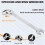 1PC Flexible  Ratchet Metric Spanner Open End And Ring Wrenches Tool 10mm 3