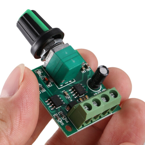 LåGspäNning  PWM Motorhastighetskontrollmodul 1,8V 3V-5V-6V 12V 2A 2