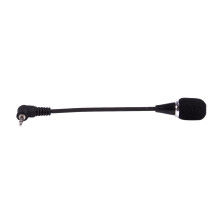 Flexible 3.5mm Jack Microphone Mic For PC Laptop Desktop Skype Yahoo Black
