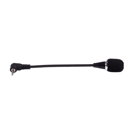 Flexible 3,5 Mm  Microphone pour Ordinateur Portable PC Skype Yahoo Noir