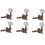 6pcs Acoustic Guitar String Tuning Peg Tuner Machine 5