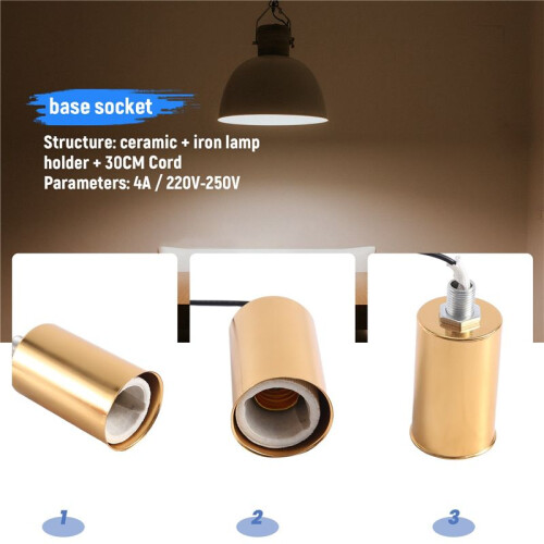 E14 lamp holder lamp base base socket adapter holder ceiling lamp base 2
