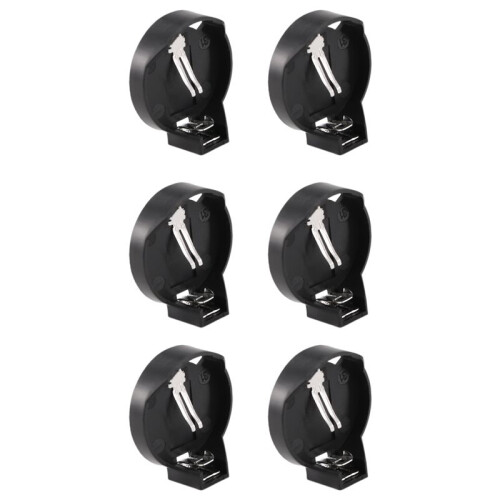 3V CR2032 CR2025 button cell battery holder adapter black 20 pieces 1