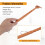Bruin Plastic Handvat Rugkrashulp Stimulator 48 cm 5