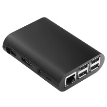 Case Für Raspberry Pi 3 Model B, Pi 2 Model B Und Pi B 4 Black