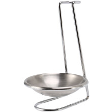 Support de Cuillere en Acier Inoxydable, Manche Long Vertical Soupe Economie Support de Cuillere Cuillere A Soupe Support de Cuillere