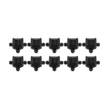 3-Way Junction Box, IP 68 Waterproof Connectors for Outdoor Lighting External Junction Box Pack of 10 Black