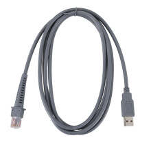 1 X USB A Stecker Auf RJ45 Kabel 7 Fuß 2M ,Für Symbolischen Barcode Scanner LS4278 LS2208 2208AP