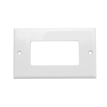 2- Wall Face Plate Panel Outlet 1080p Cover Coupler Socket HOT