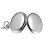 Klassisk Smooth Vintage Fickur för MäN Julklapp (Silver) 5