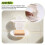 Double Soap Dish Strong Suction Soap Holder Cup Tray for Shower Bathroom (White) 5