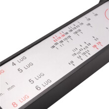 PCD Gauge Ruler Rim Car Wheel Perno PatróN Medidor Gauge Herramienta Agujero 4 5 6 8 Lug