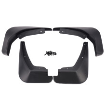 4PCS Car Mud Flap Mudguard Front Rear Guard Set for Fiesta