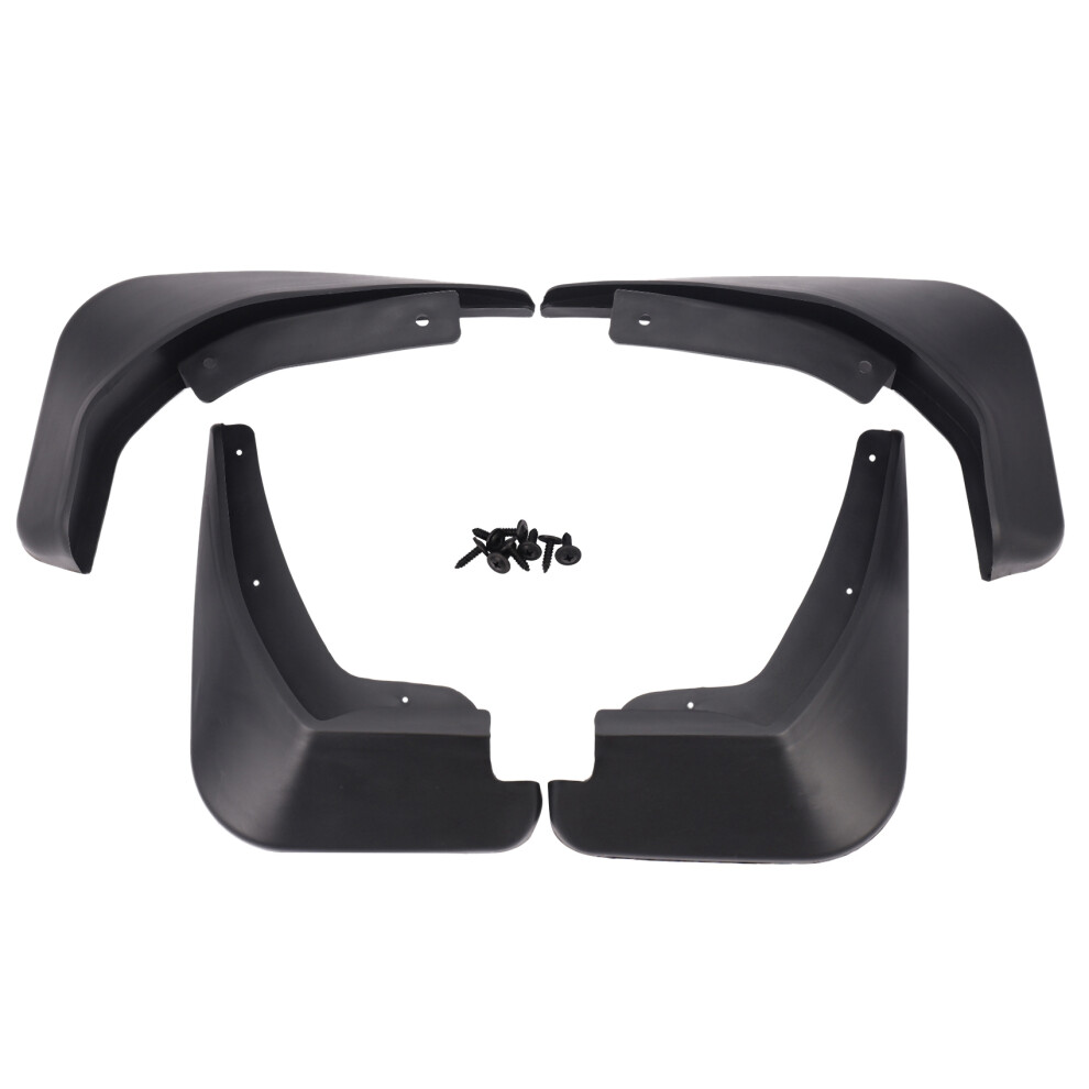 4Pcs Car Mud Flap Mudguard Front Rear Guard Set For Fiesta 4711055637955