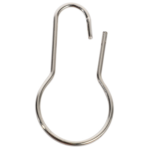 Lot Von 100 Eisen Duschvorhang Haken Ringe Birne Clips