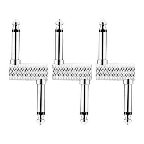 3 Pieces Patch Cable Patch Cords for Connecting Guitar Effect Pedals 1