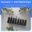 Universal 1 set = 8pcs / set 5pin Jack Plugs  for Laptop AC Power Adapter Tips Connectors for Computer Notebook 7