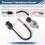 Druck Sensor Sensor 5V 0-1.2Mpa Kraftstoff Für Gas Wasser Luft 6