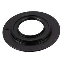 Lentille C Mount Noir pour Adaptateur 4/3 E-P1 E-P2 E-P3 G1 Gf1 Gh1 G2 Gf2 Gh2 G3 Gf3 C-M4/3