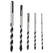 5 Pieces Multi-Material Tungsten Carbide Drill Bit Set for Porcelain Ceramic Tile,Concrete,Brick,Glass,Plastic Masonry and Wood(3mm 4mm 5mm 6mm 8mm)
