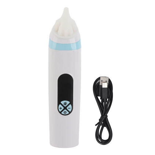 Asciugatore per orecchie 900mAh batteria integrata ABS bianco mini 1