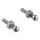 2x 10mm  STUD BOLT M6 for Gas Strut Struts  Ended Bolt Bonnet STD 001 3
