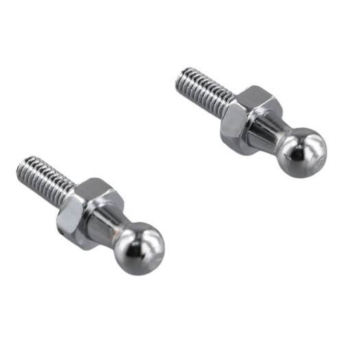 2x 10mm  STUD BOLT M6 for Gas Strut Struts  Ended Bolt Bonnet STD 001 2