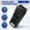 Handheld Radio Silicone Cover Protect Case For  Uv-82 Black 3