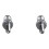 2x 10mm  STUD BOLT M6 for Gas Strut Struts  Ended Bolt Bonnet STD 001 7