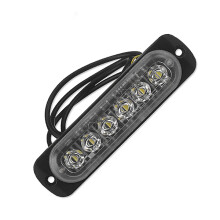 12V - 24 V 6 Lumière Led Urgence Flash Véhicule De Voiture Avertissement Stroboscopique Clignotant Bleu et Rouge