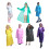 Imperméable Eva À La Mode Imperméable Étanche Imperméable De Camping Étanche Transparent Blanc 7