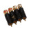 4 Pièces Prise De Verrouillage Rca Connecteurs Audio Vidéo 9