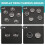 50pcs/lot 12mm Round Flat Back Clear Glass Cabochon High Quality 7