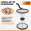 Transparent Tirelire Cycle de Gravite Encaissant  Banque 1