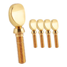 L'oro di rame Clarinetto Sassofono Sax collo di serraggio Viti Soprano Alto Tenore a fiato in legno Strumento Parti Confezione da 5