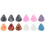 12 x rock picks - Mediators for guitars and basses 3 different thickness 1