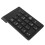 Numeric Keypad,18 Keys Wireless USB Number Pad Keyboard With 2.4G  USB Numeric Receiver for Laptop Desktop PC Notebook - Black 3