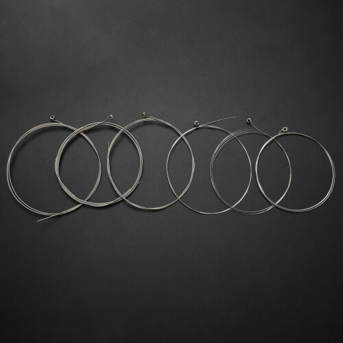 IRIN Electric Guitar Strings (.008-.038)inch Nickell-plated -End 6Pcs/Set White Strings For Guitar Musical 2