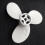 7 1/4X5-A Ship Engine Propeller Motor Rotary Paddle  2 Stroke 2Hp 2.5Hp 2