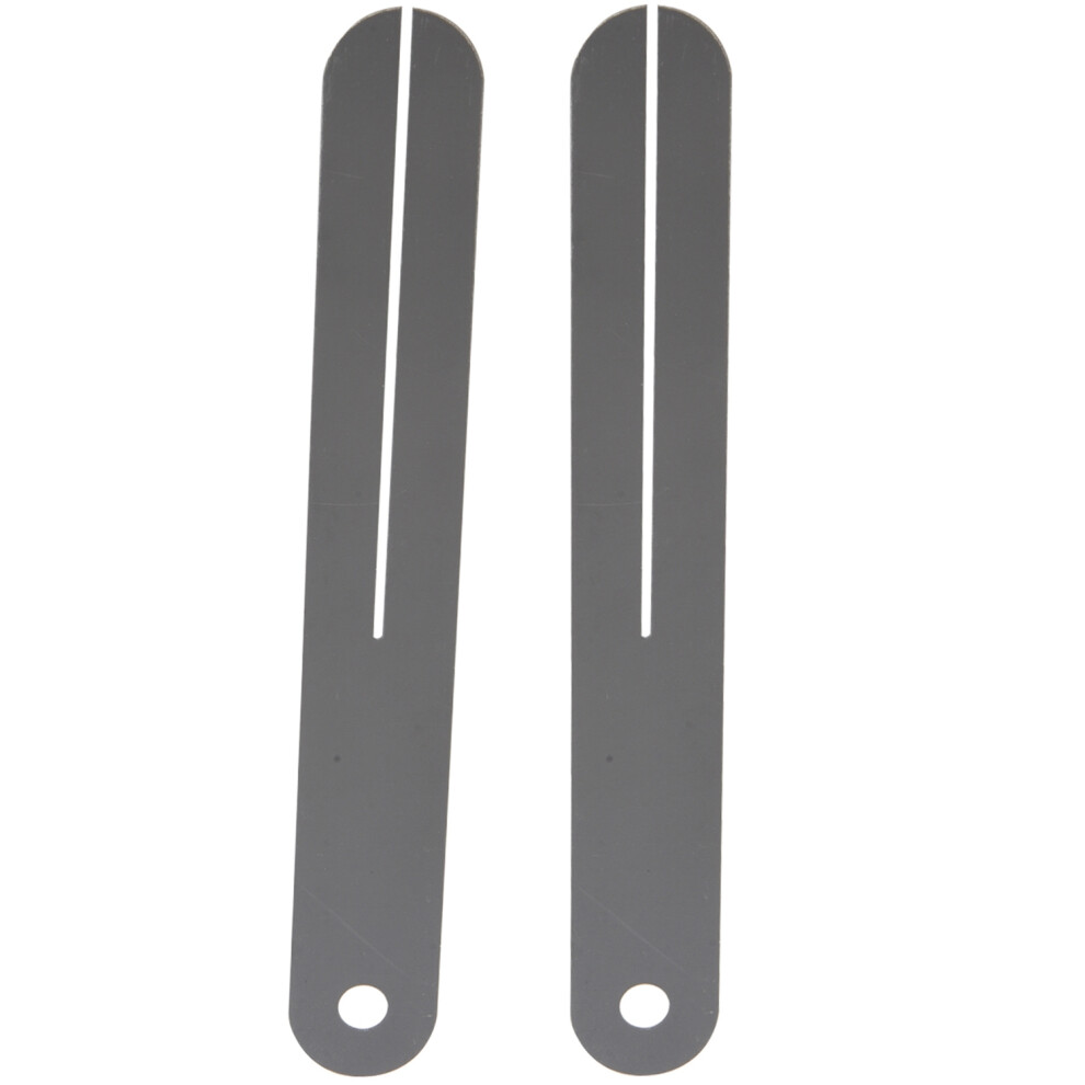 2Pcs Fret Puller Fretboard Fingerboard Fret Repair Tool Protector Steel Plate For Electric Guitar And Bass 6031808997371