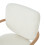 Set of 4 Bouclé Dining Chairs with Metal Frame 5
