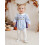 (3-6 Months, Purple) Ολόσωμη φόρμα Halloween ριγέ σχέδιο 5