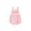 (3-6 Months, Pink) Βρεφική φόρμα κολοκύθας για μωρά, Halloween, αμάνικη Cami Romper 1