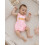(3-6 Months, Pink) Βρεφική φόρμα κολοκύθας για μωρά, Halloween, αμάνικη Cami Romper 6