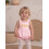 (3-6 Months, Pink) Βρεφική φόρμα κολοκύθας για μωρά, Halloween, αμάνικη Cami Romper 3