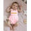 (3-6 Months, Pink) Βρεφική φόρμα κολοκύθας για μωρά, Halloween, αμάνικη Cami Romper 7