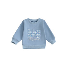 (6-12 Months, Blue) Φούτερ για Νήπιο Στρογγυλή Λαιμόκοψη